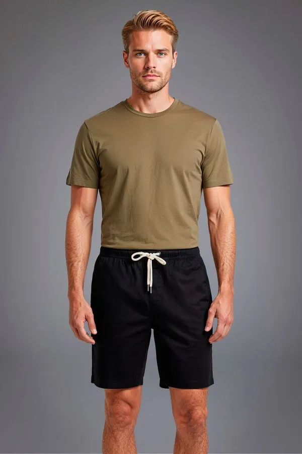 Short Batalha Relax Eros Preto - M