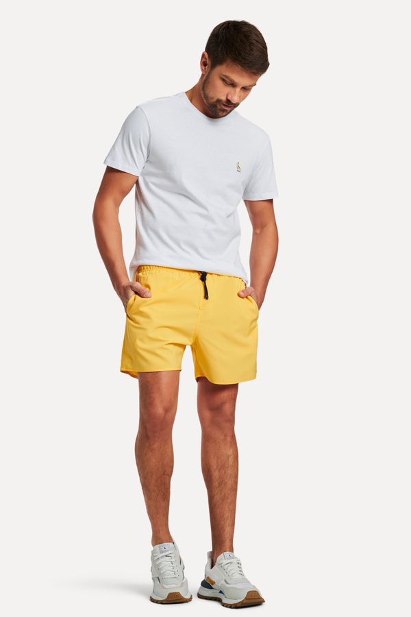 Short Praia Amarelo Claro - P