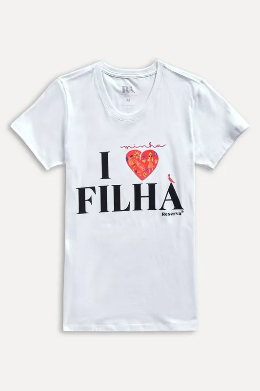 Camiseta Conexao Filha Branco - P
