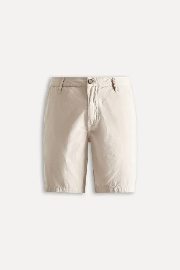 Bermuda Sarja Combat Cinza Claro - 48