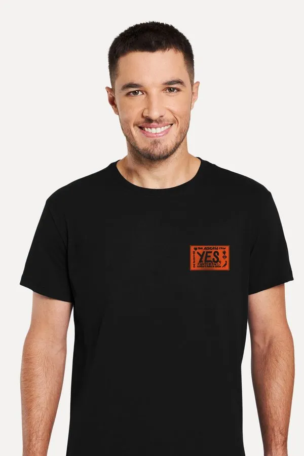 Camiseta Yes The Reversa Crown Preto - P