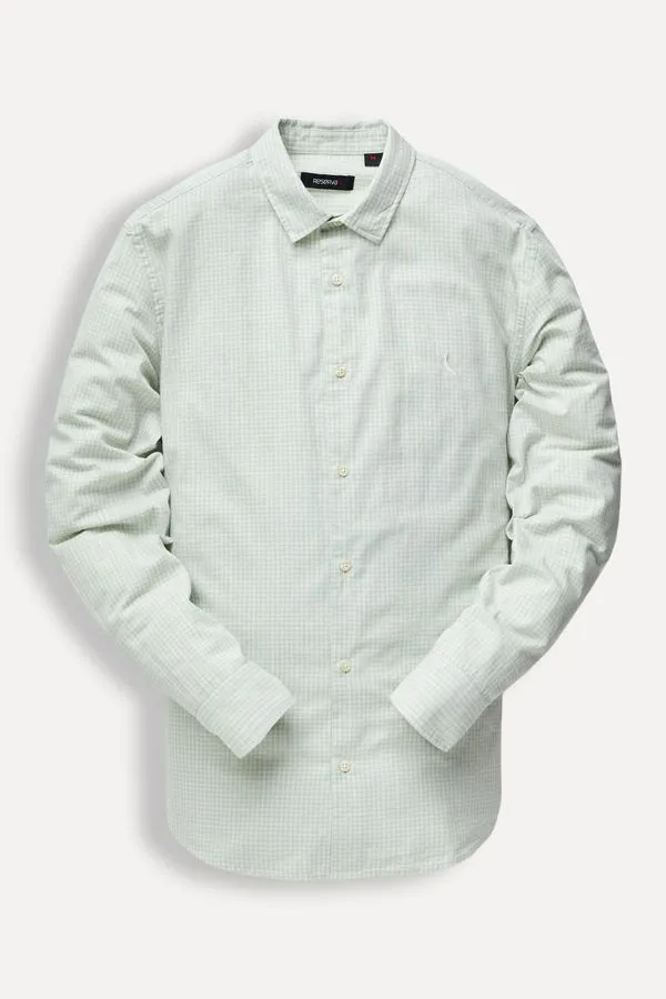 Camisa Ml Xadrez Gean Azul Claro - G