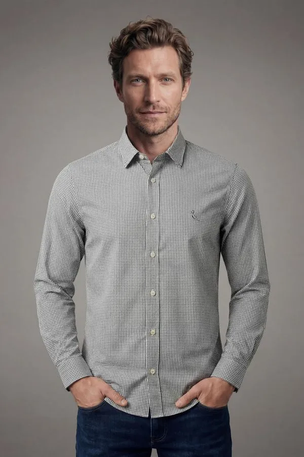 Camisa Ml Raul Cinza - P