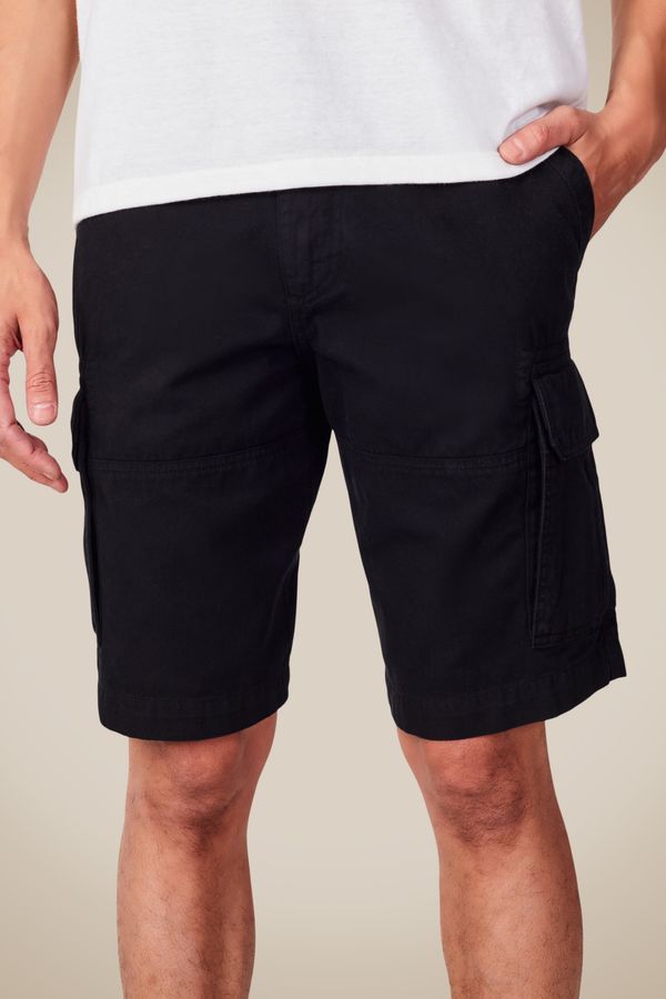 Bermuda Chino Cargo Preto - 46