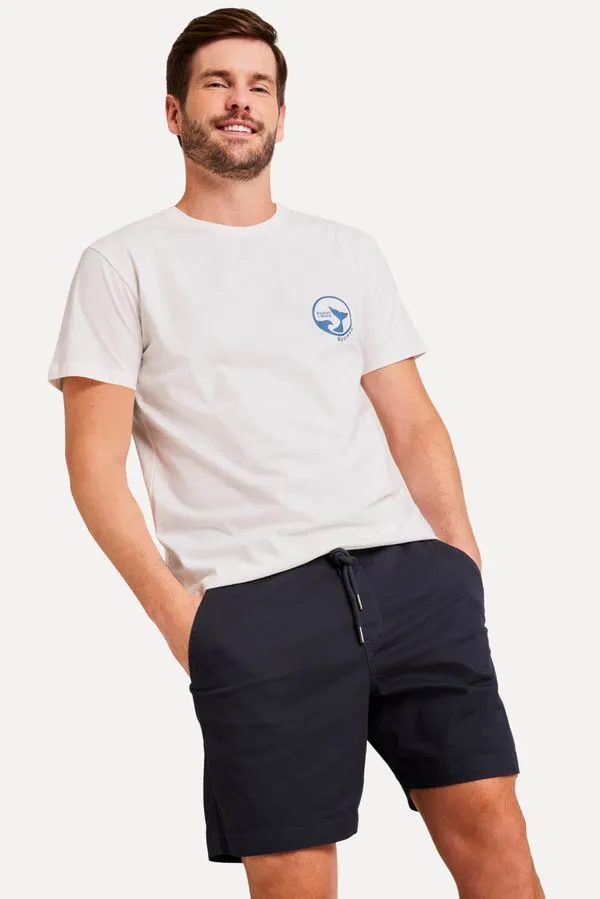 Short Elastico Estonado Preto - M