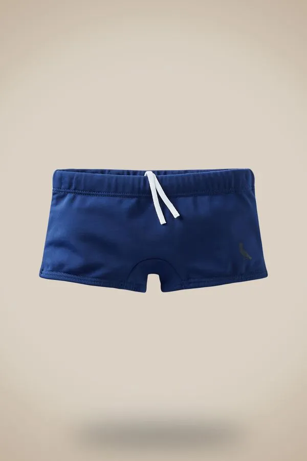 Sunga Short Mini Com Fundo 1 Marinho - 16