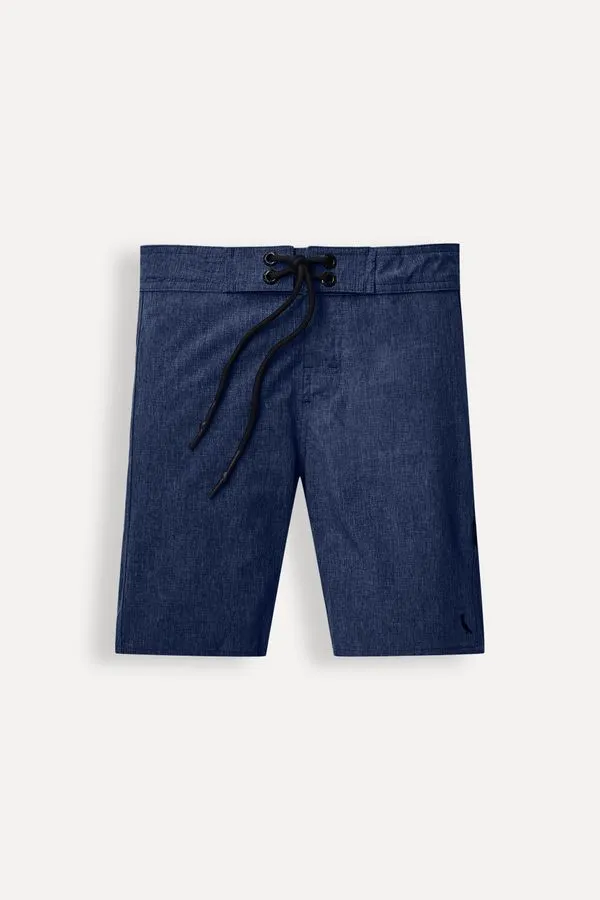 Boardshort Mini Textura Indigo - 02