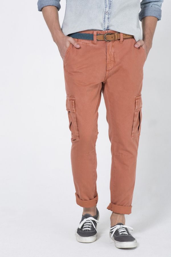 Calca Cargo Garagem Fit Tijolo - 44