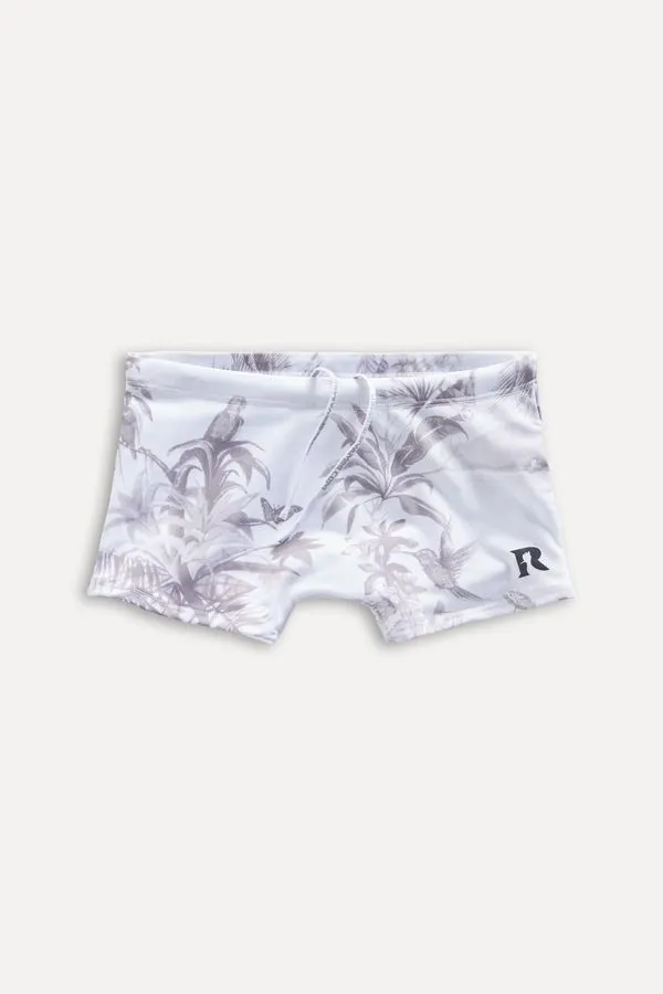 Sunga Short Mini Gray Paradise Cinza Claro - 18