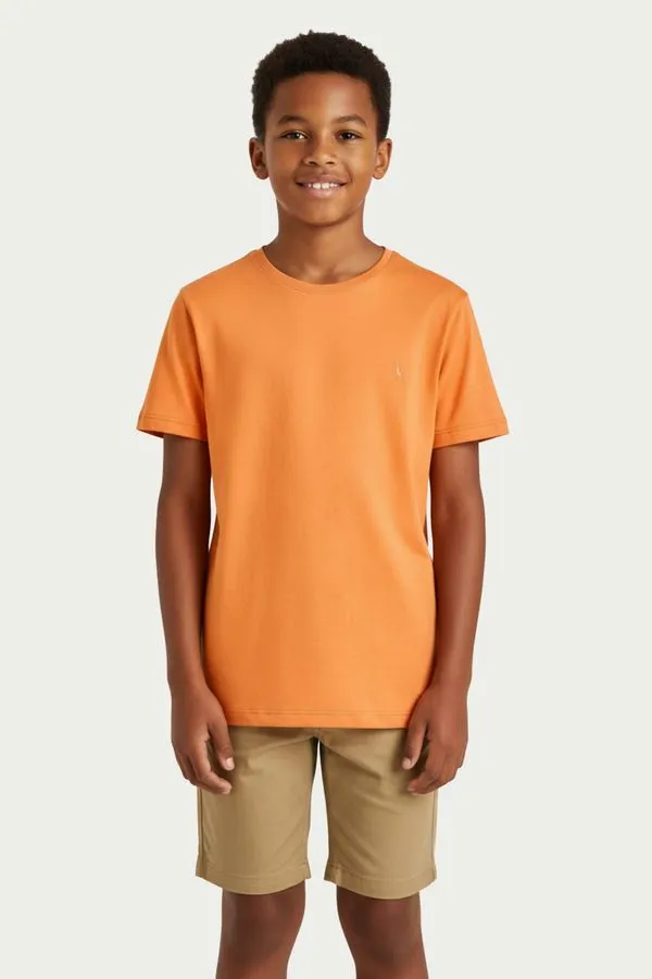 Camiseta Mini Mc John Coral - 12