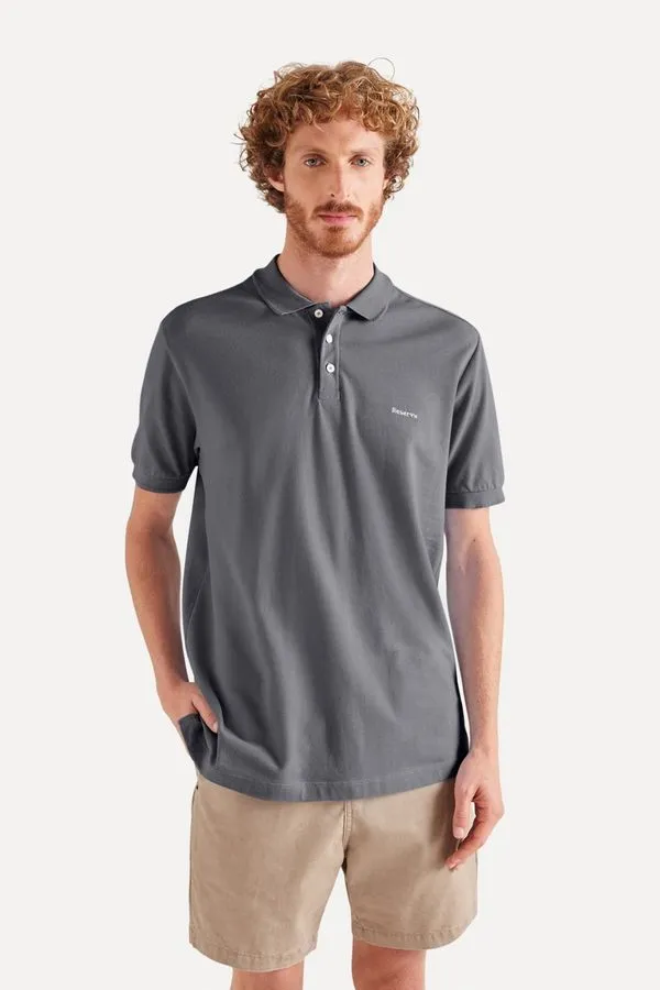 Polo Reserva Color Fuligem - M