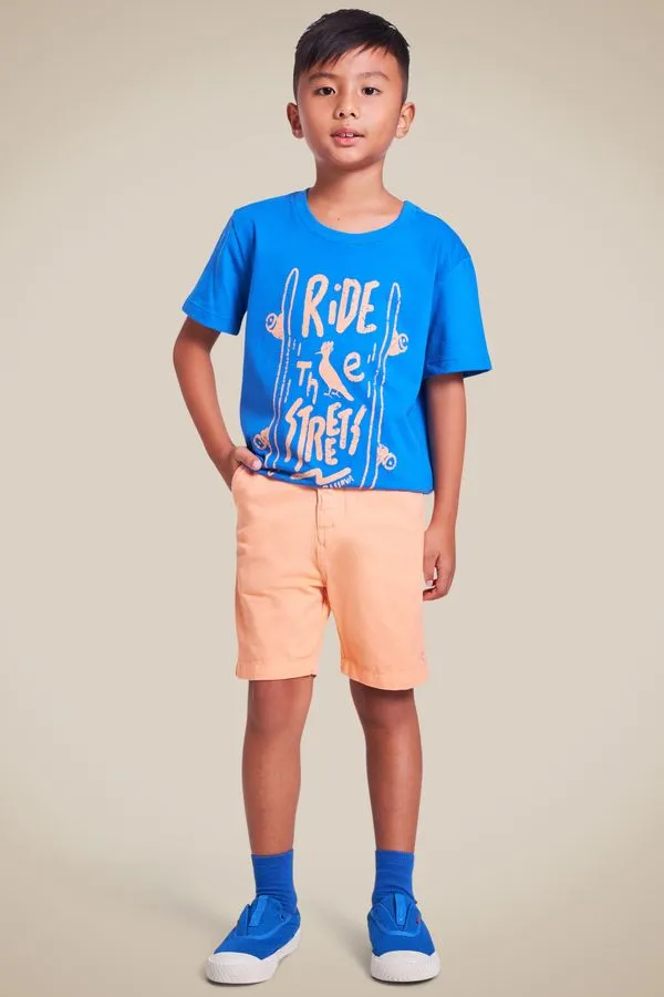 Bermuda Mini Casual Nova Laranja Bergamota - 10