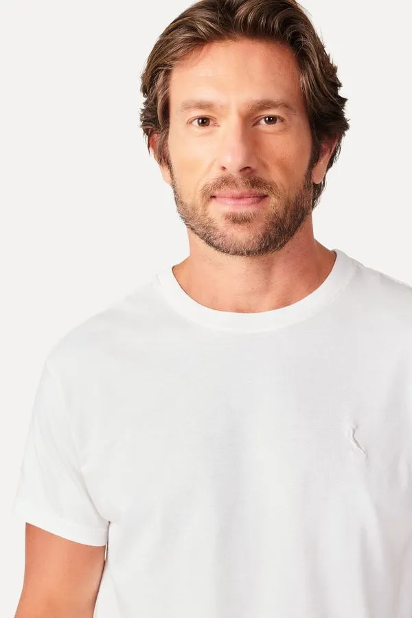 Camiseta Malha Breeze Off White - P