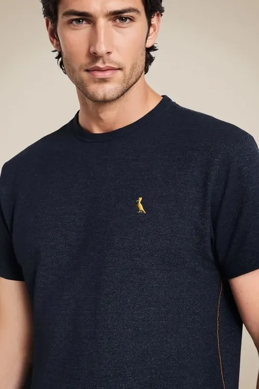 Camiseta Jazz Denim Marinho - P