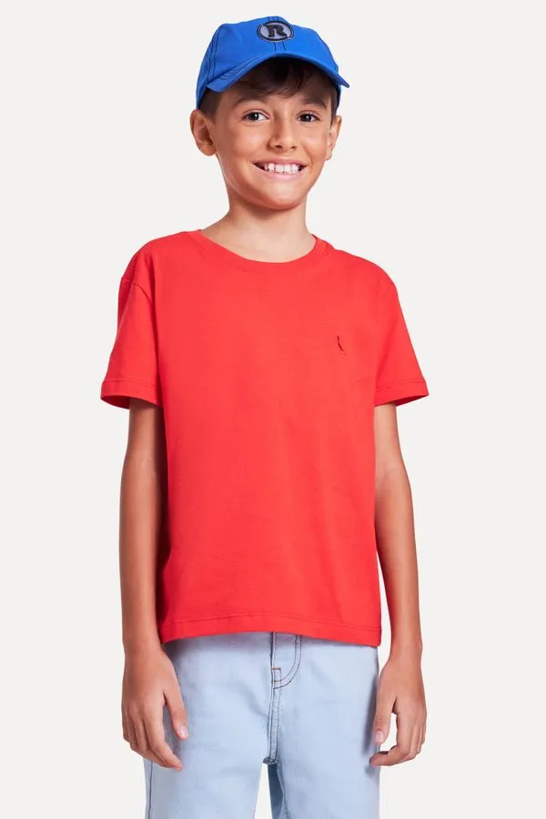 Camiseta Mini Careca Vermelho - 04