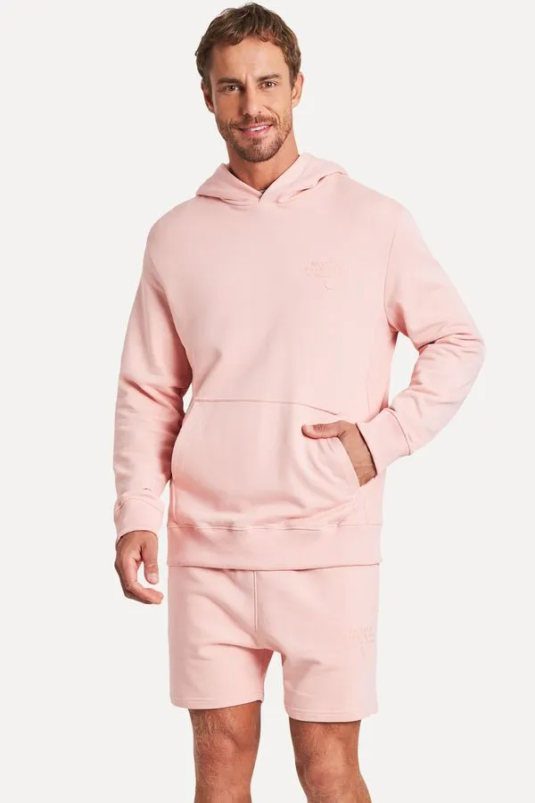 Bermuda Moletom Lisa Rosa Lotus - Ggg