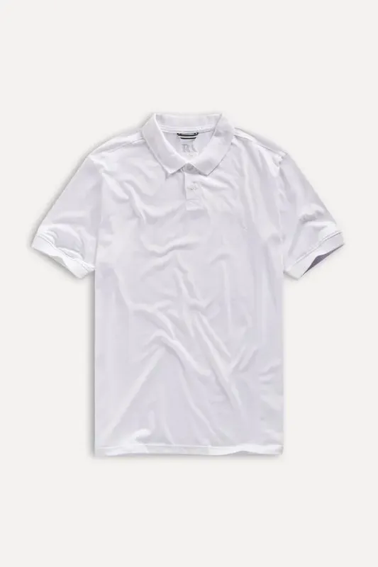 Polo Pima Enxuto Branco - Gg