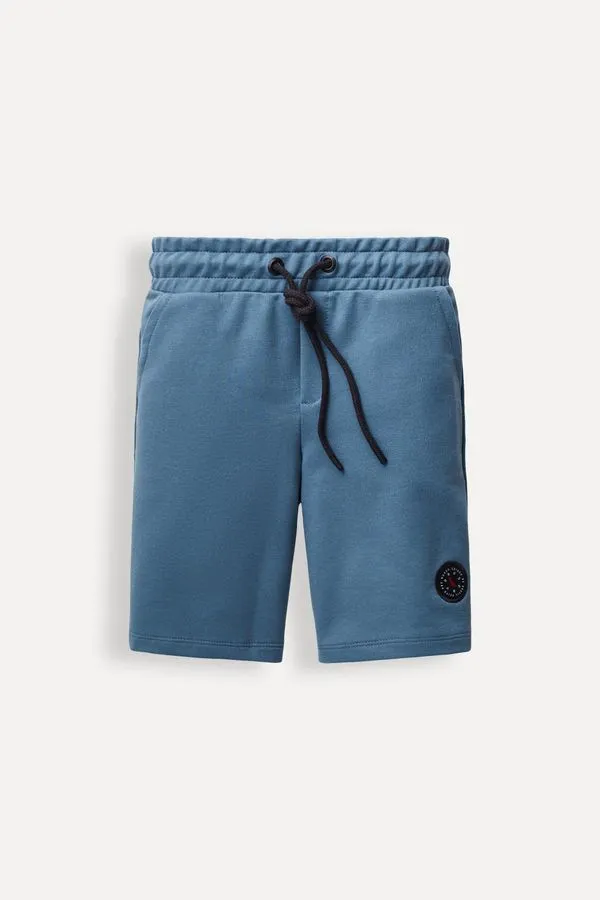 Bermuda Mini Moletom Jobim Marinho - 08