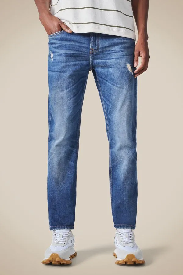 Calca Jeans Slim Relaxed Aventura Indigo - 42
