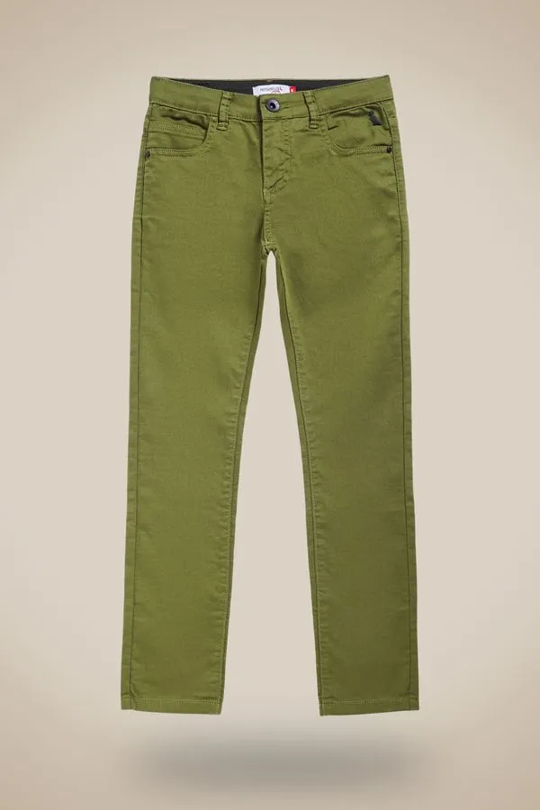 Calca Mini Skinny Color Verde Musgo - 18