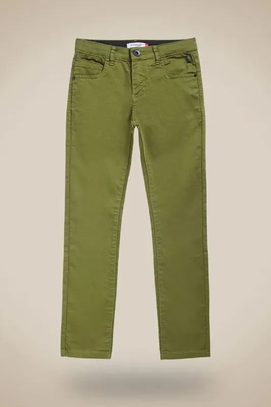 Calca Mini Skinny Color Verde Musgo - 18