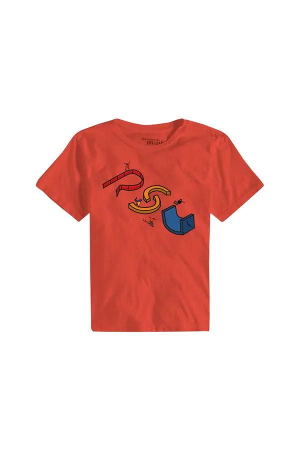 Camiseta Mini Rampa Rsv Vermelho - 10