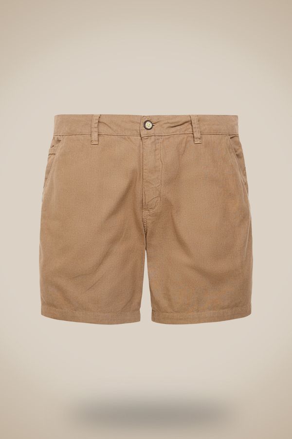 Bermuda Casual Linho Misto Pride Khaki - 40