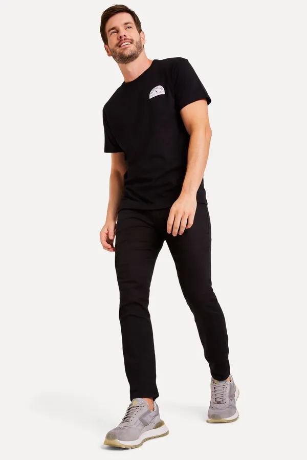 Calca Super Skinny Color Preto - 40