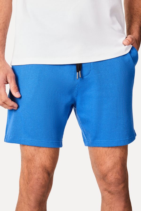 Bermuda Moletom Champy Azul Royal - G