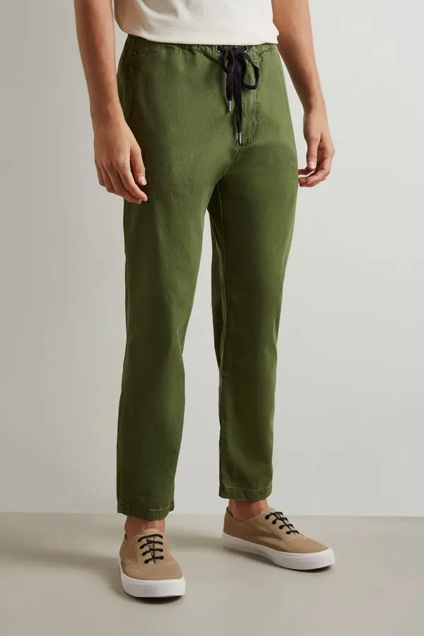 Calça Sarja Casual Especial Militar - 46