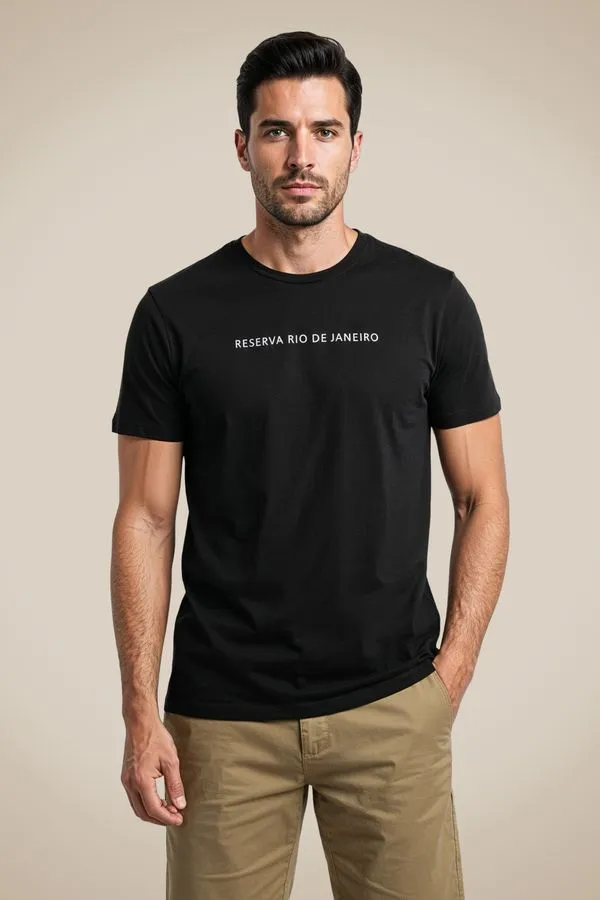 Camiseta Est Reserva Rio De Janeiro Preto - M