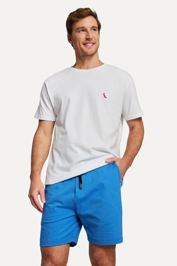 Bermuda Piquet Vegas Azul Royal - P