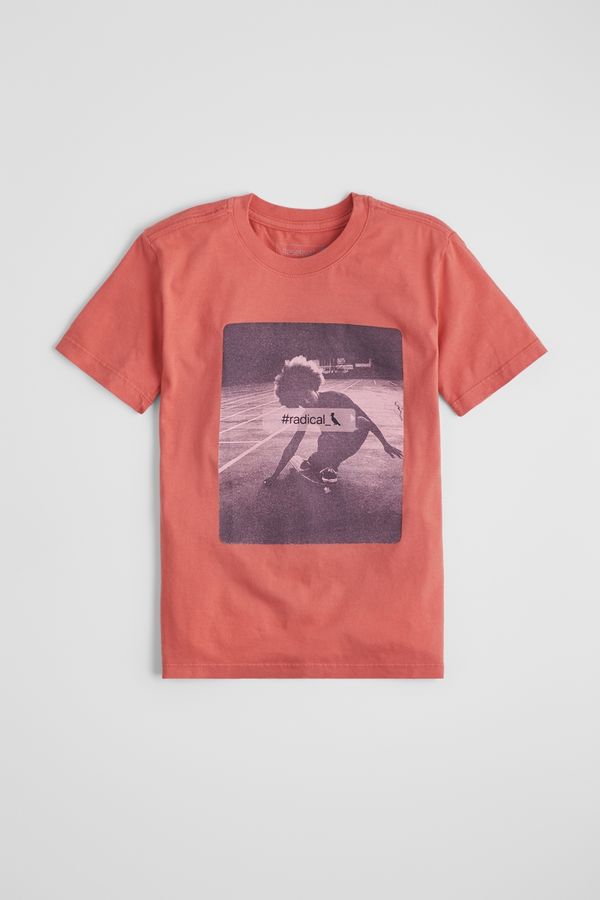 Camiseta Estampada Reserva Mini Radical Laranja Queimado - 12