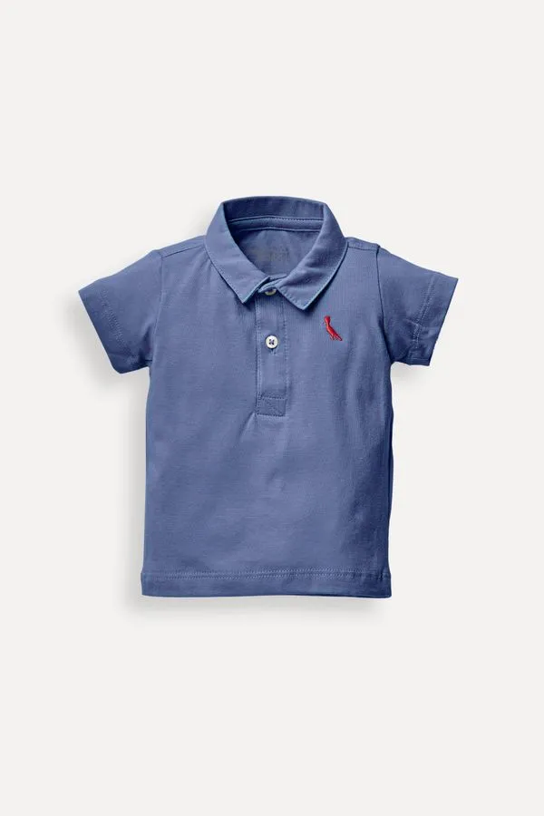 Polo Mc Bb Basica Atc Marinho Stoned - G