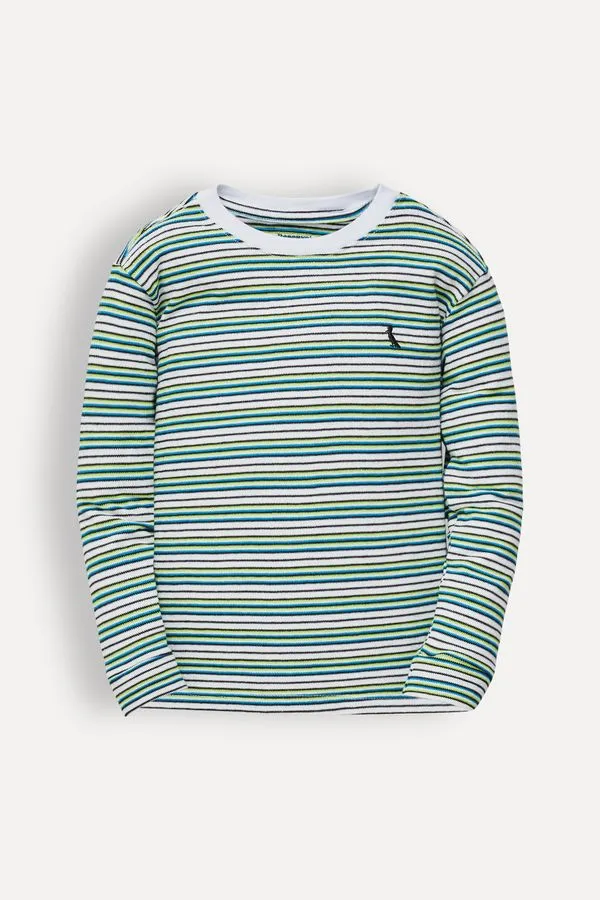 Camiseta Mini Listra Branco - 06