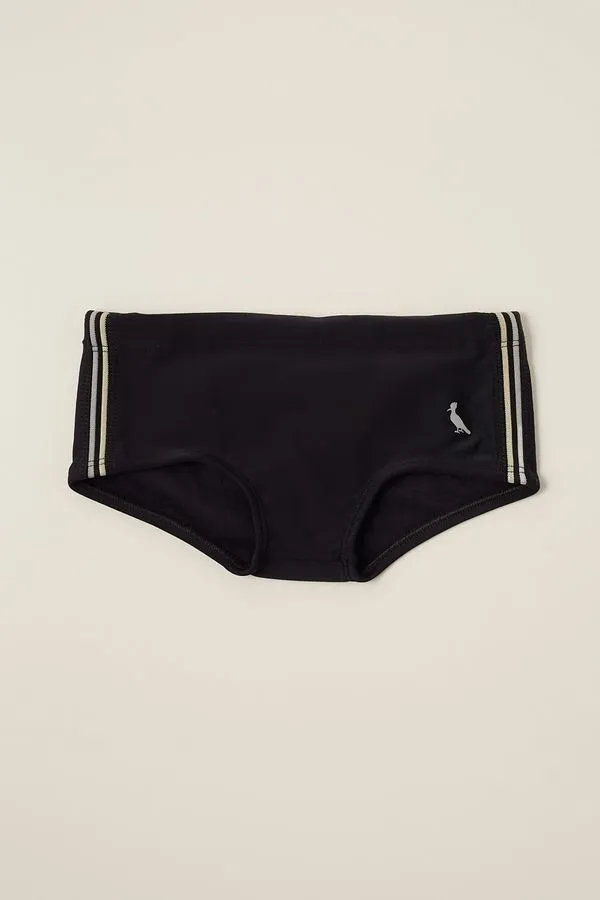 Sunga Reserva Mini Lisa Galão Stripes Preto - 04