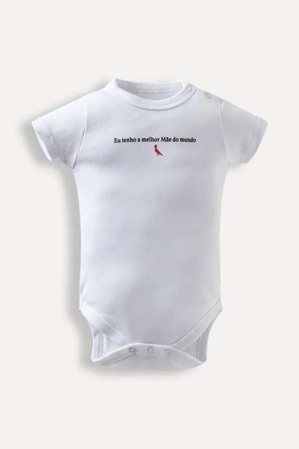 Body Mc Bb Est Eu Tenho A Melhor Branco - 1