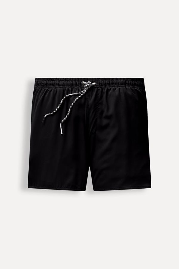 Short Praia Liso Basico Ii Preto - G