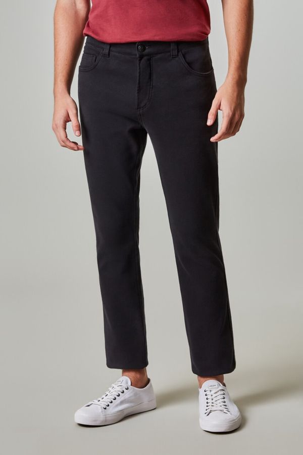 Calça Moletom 5 Pockets Elastano Preto - 42