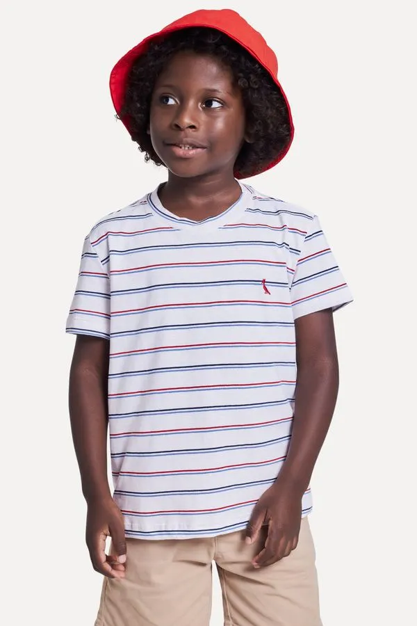 Camiseta Mini Listrada Prainha Branco - 02