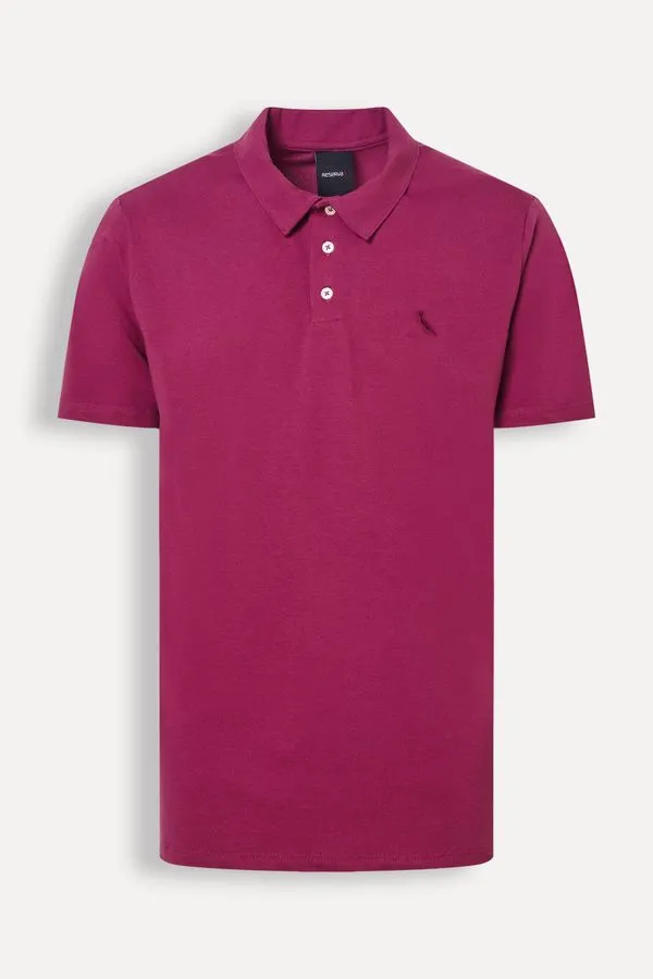 Polo Piquet Noah Fucsia - M