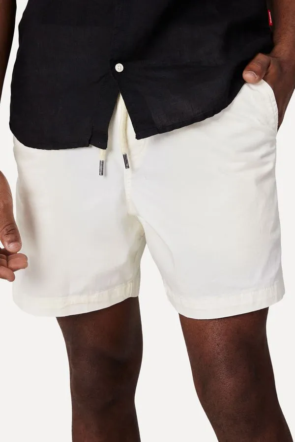 Short Elastico Estonado Off White - M