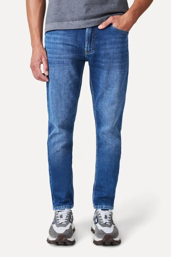 Calca Jeans Skinny Moletom Zolder Indigo - 40