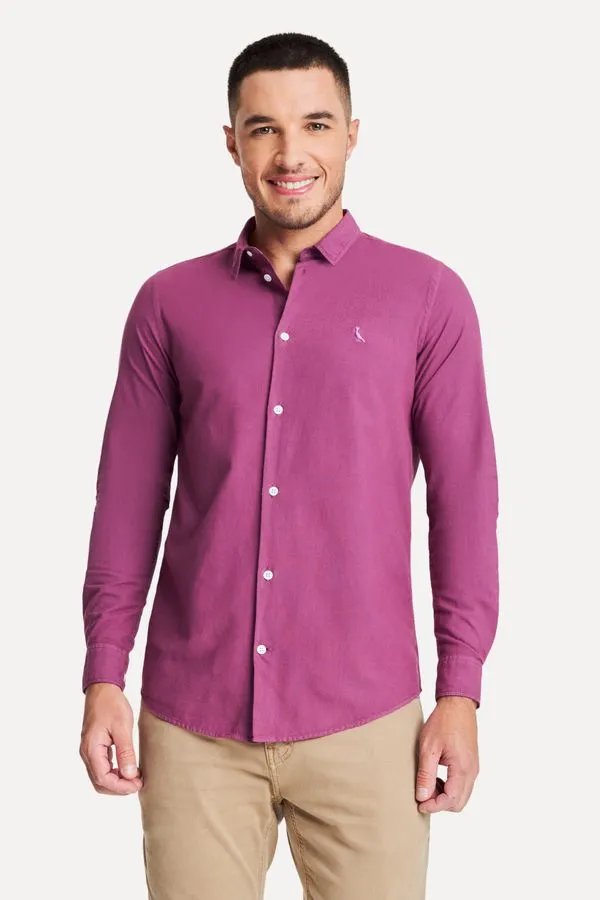 Camisa Ml Nova Paraty Fucsia - G