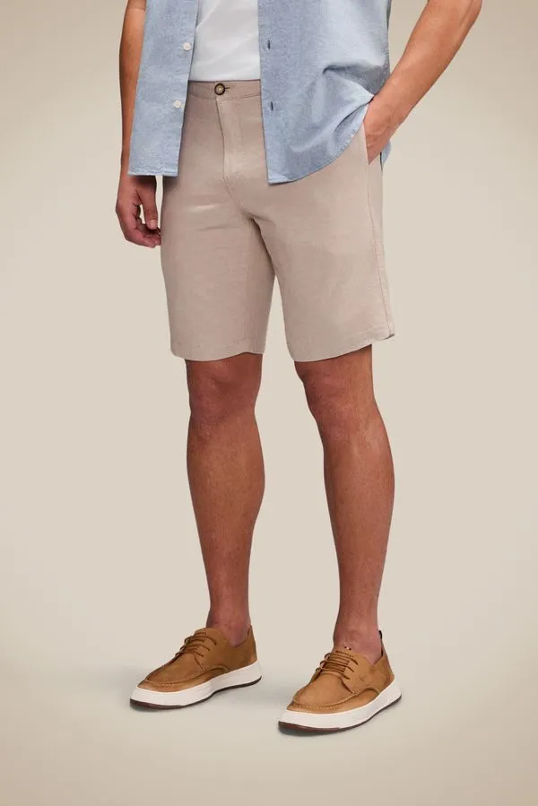Bermuda Dupla Face Oxford Khaki - 44