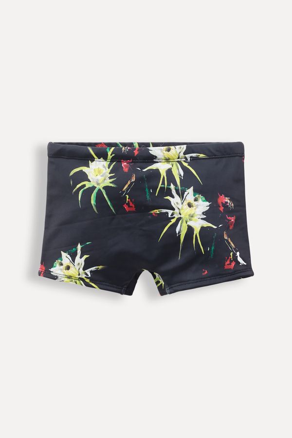 Sunga Short Pitaya Flower Preto - 02