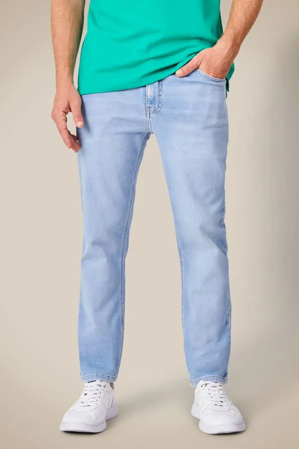 Calca Jeans Skinny Moletom Sid Indigo - 46