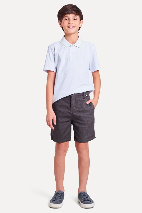 Bermuda Mini Casual Tito Fuligem - 16