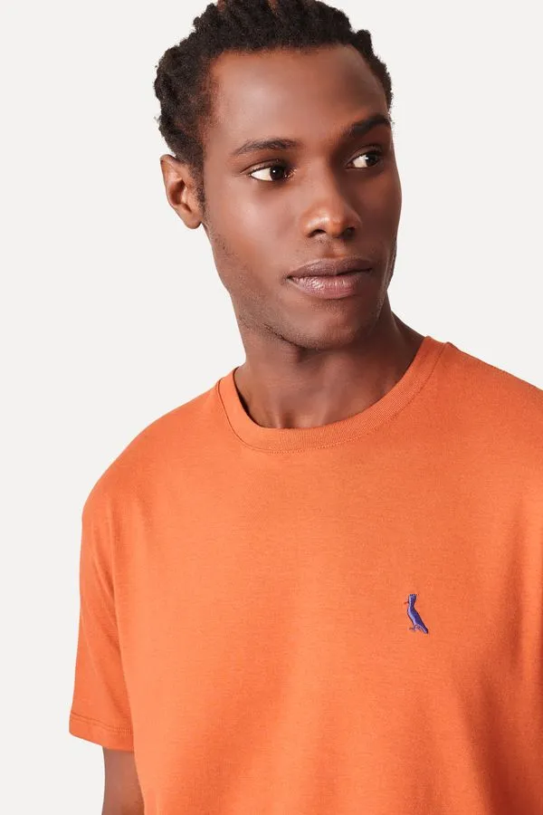 Camiseta Careca Laranja Ferrugem - M