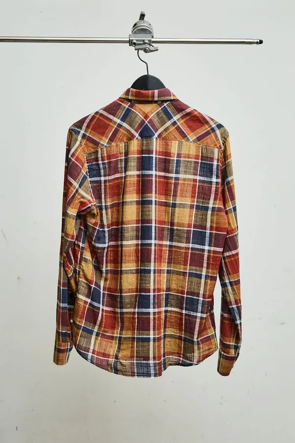 Camisa Ml Helio Mostarda - Gg